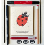 The Bower Studio The Bower Studio plantable seed Seven-Spotted Ladybug