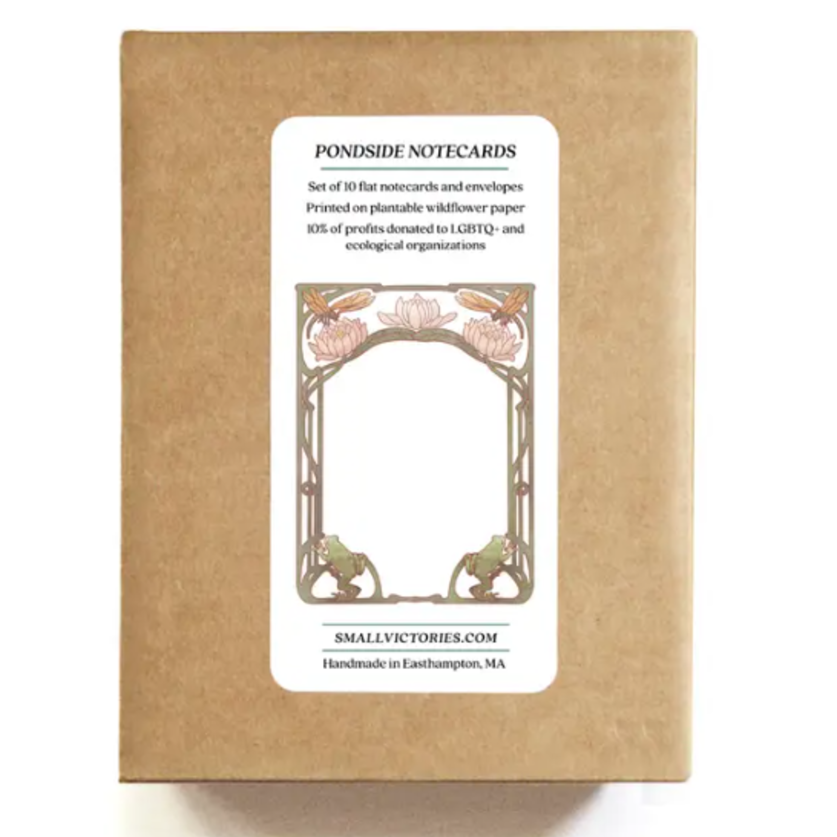 The Bower Studio The Bower Studio plantable seed Pondside Flat  Greeting Cards box set