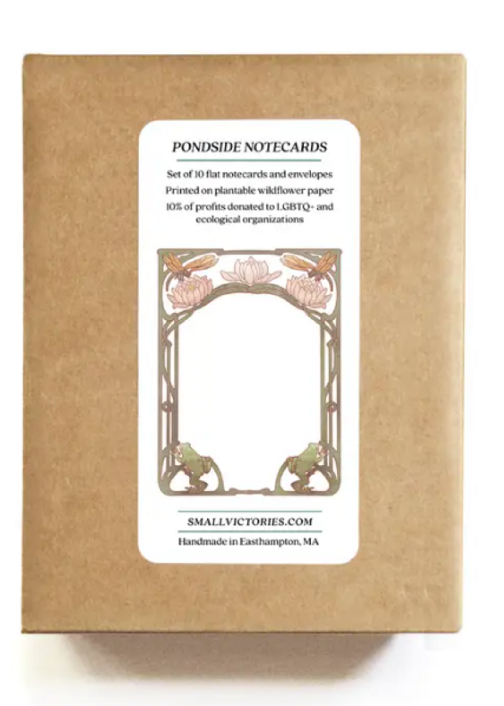 The Bower Studio The Bower Studio plantable seed Pondside Flat  Greeting Cards box set