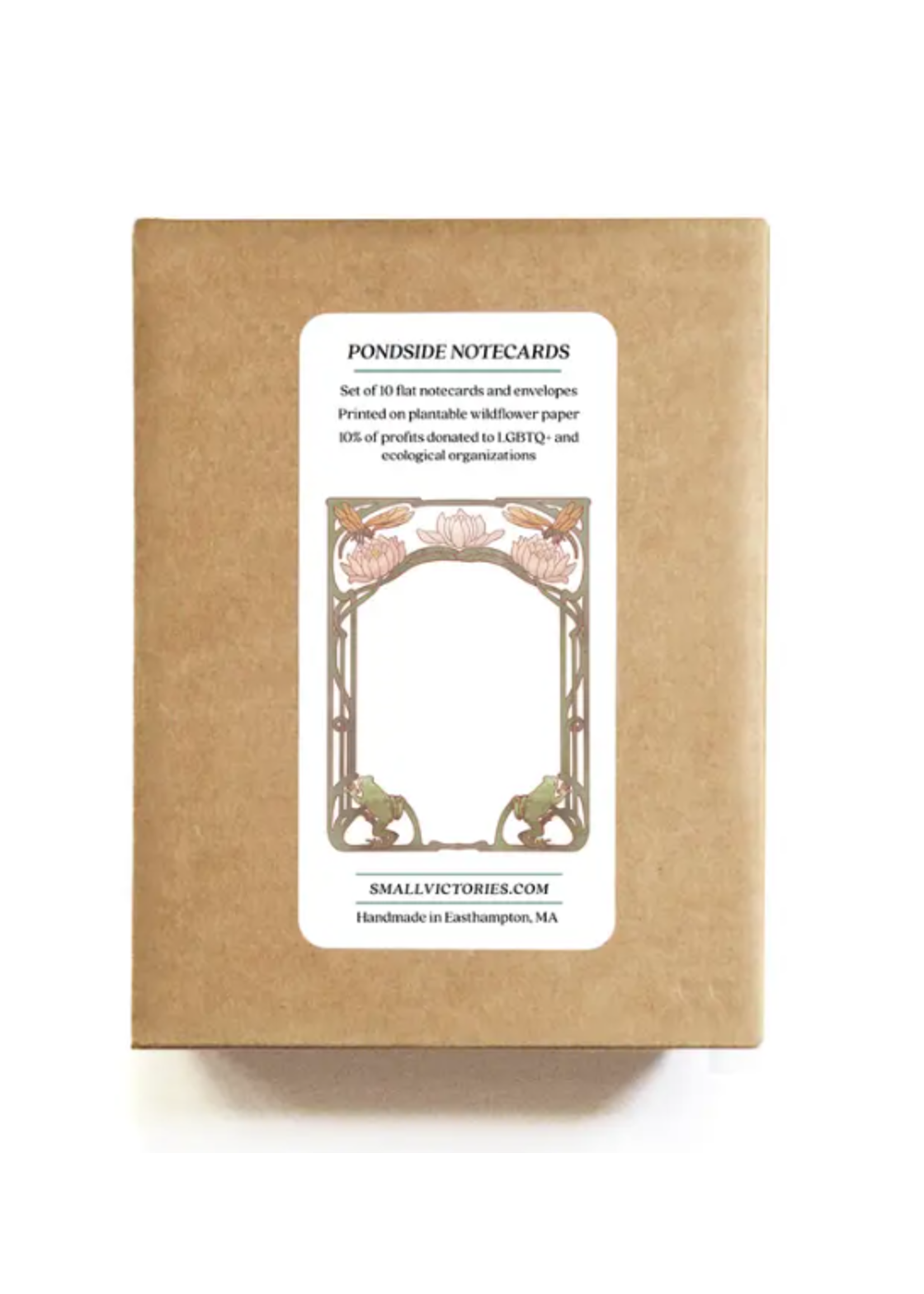 The Bower Studio The Bower Studio plantable seed Pondside Flat  Greeting Cards box set