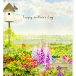 Felix Doolittle Felix Doolittle Butterfly Garden  Mother's Day Card