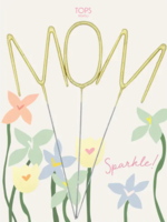 Tops Malibu big Golden Sparkler wand MOM