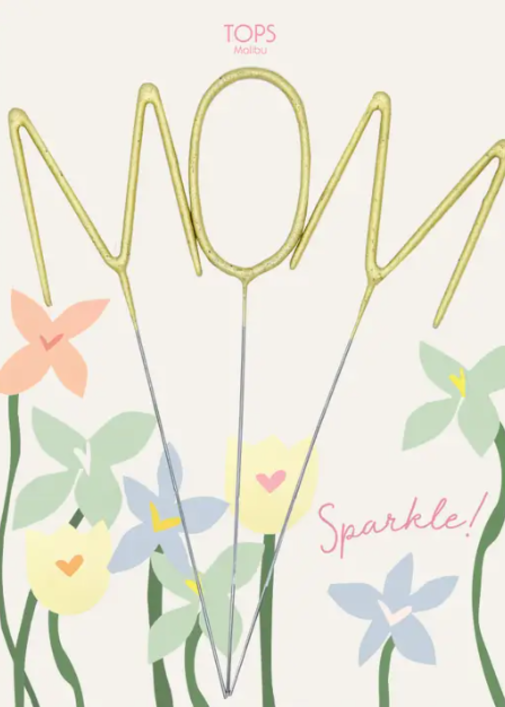 Tops Malibu big Golden Sparkler wand MOM