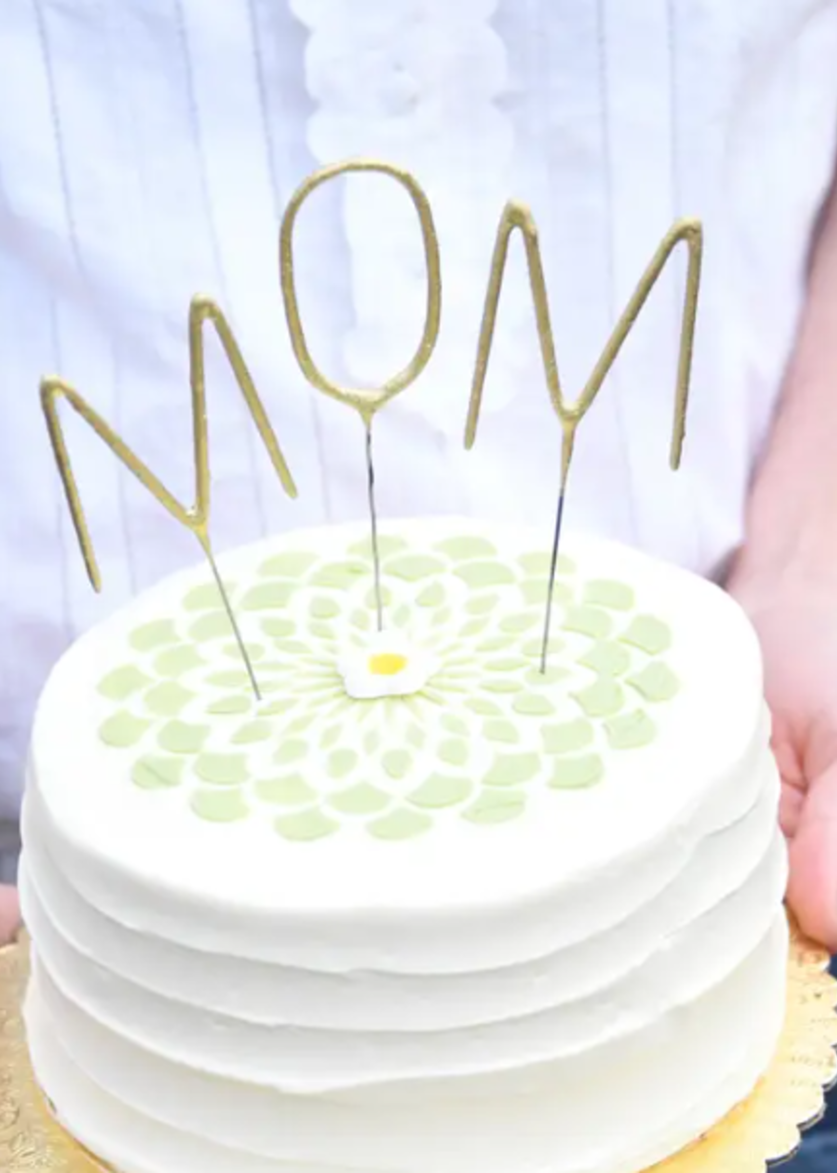 Tops Malibu big Golden Sparkler wand MOM