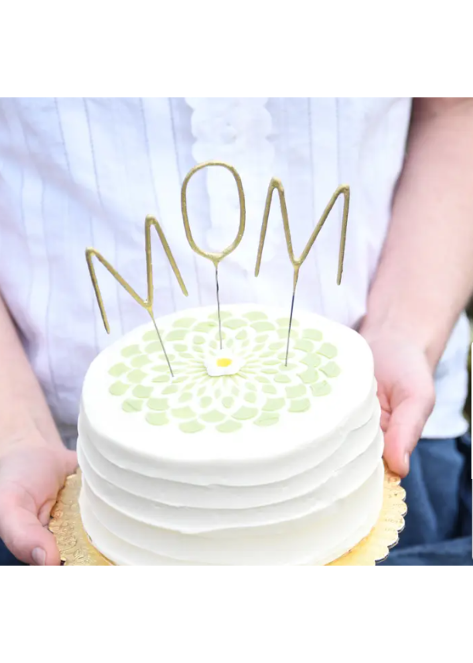 Tops Malibu big Golden Sparkler wand MOM