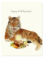 Felix Doolittle Felix Doolittle Birthday tiger Card