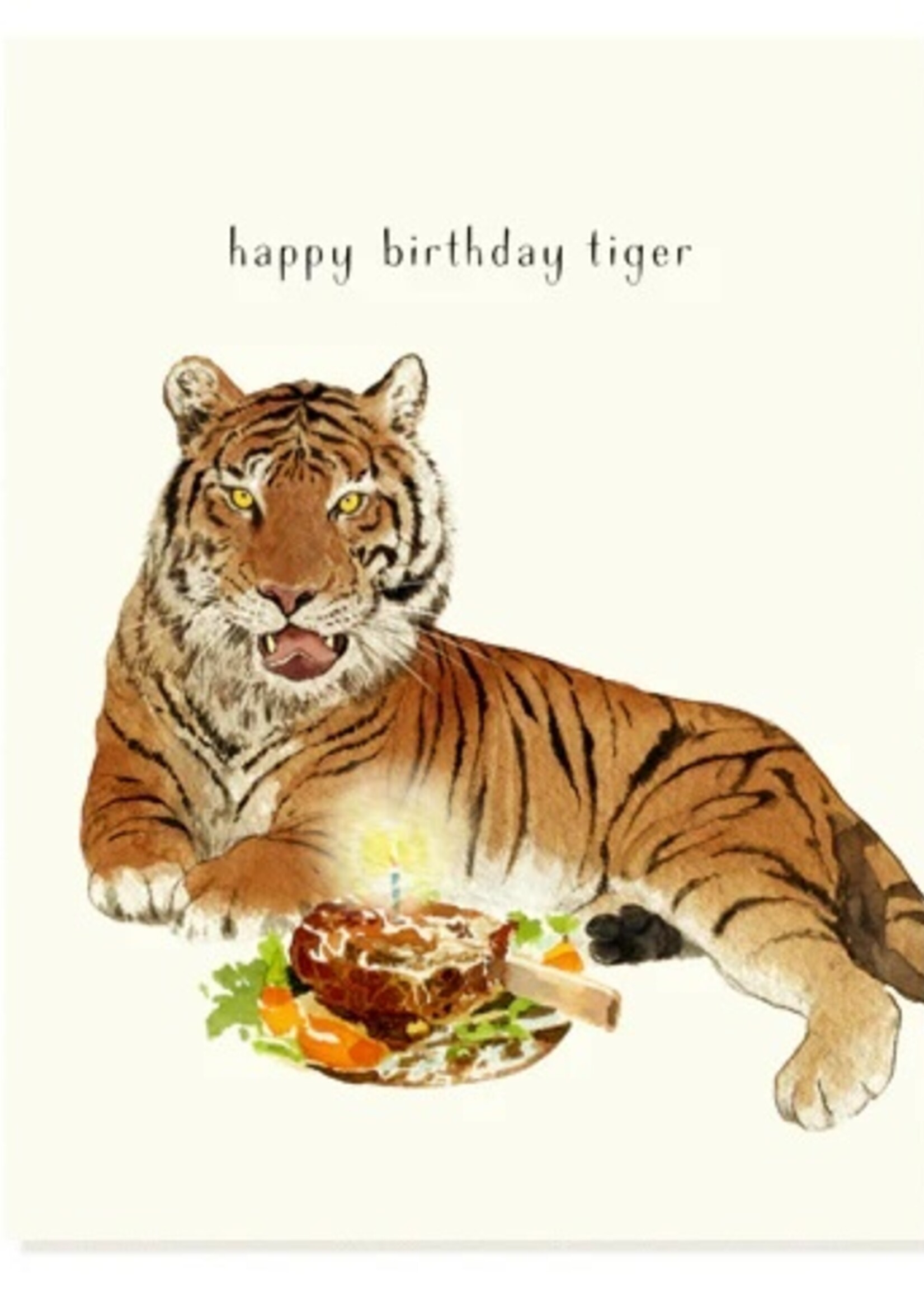 Felix Doolittle Felix Doolittle Birthday tiger Card
