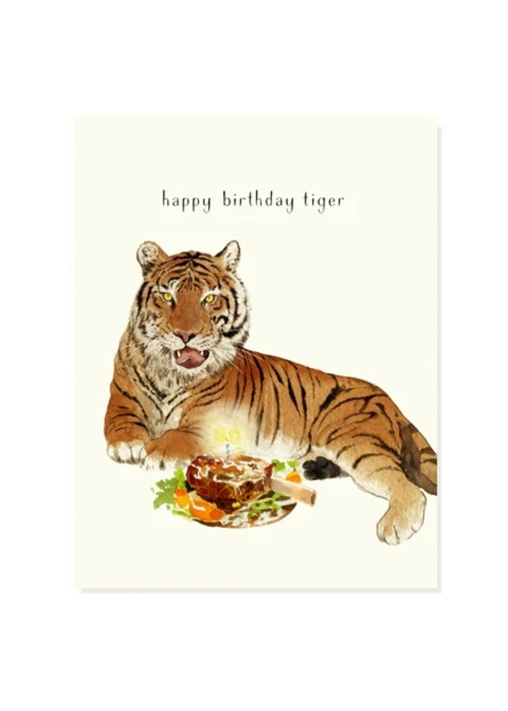 Felix Doolittle Felix Doolittle Birthday tiger Card