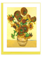 Quilling Card Quilling Card AS0012 Artist Series - Sunflowers Van Gogh