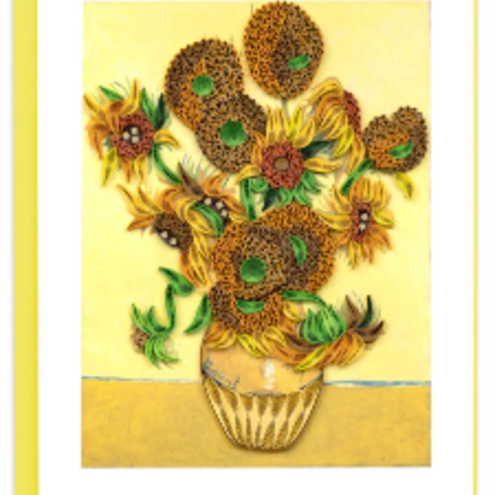 Quilling Card Quilling Card AS0012 Artist Series - Sunflowers Van Gogh