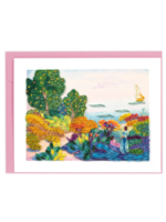 Quilling Card Quilling Card AS0002 Artist series - Two Women by the Shore