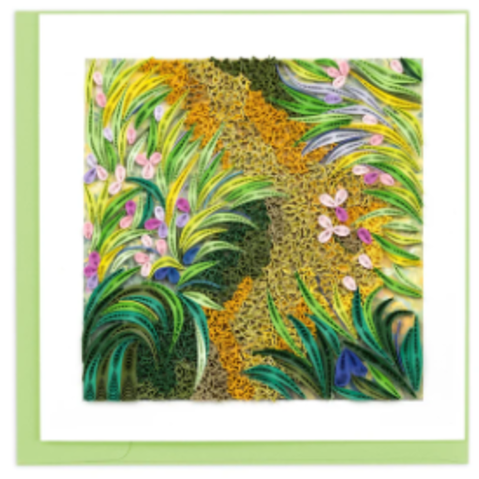 Quilling Card Quilling Card AS0007 Artist Series - The Path through the Irises