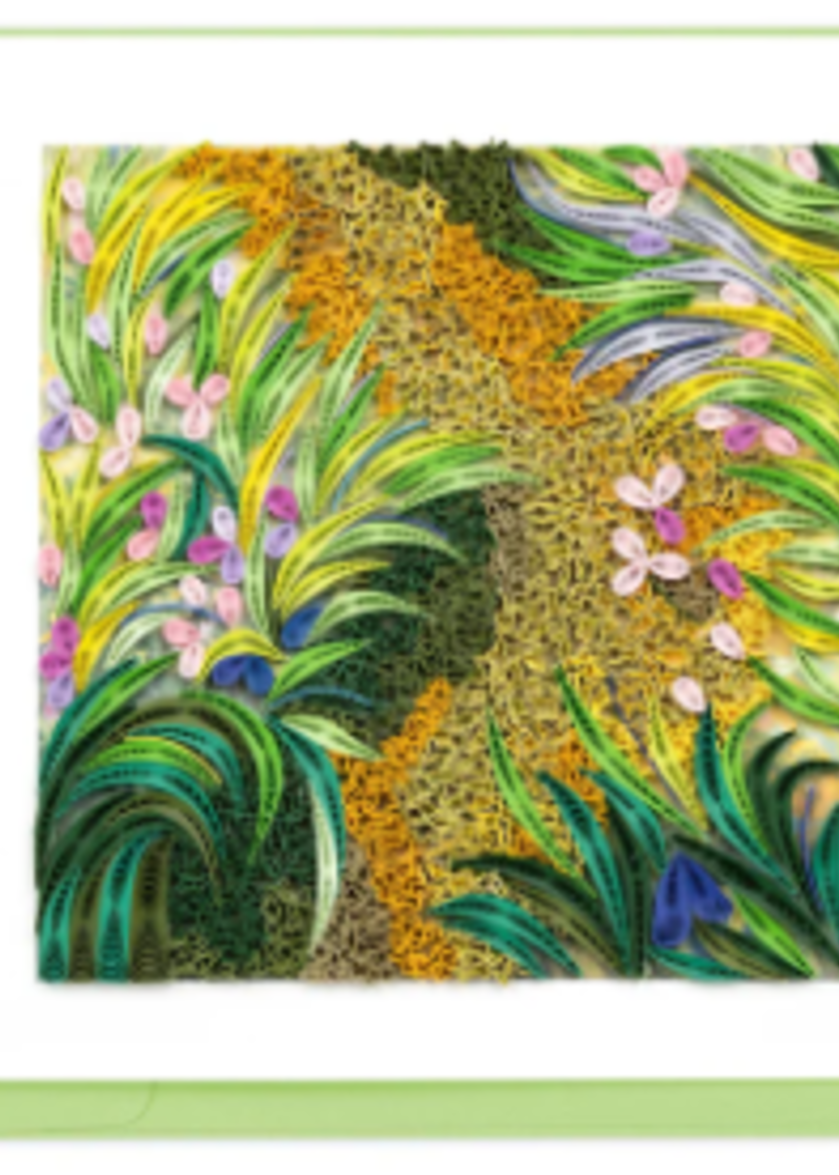Quilling Card Quilling Card AS0007 Artist Series - The Path through the Irises