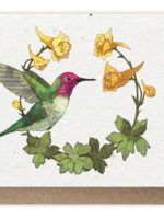 The Bower Studio The Bower Studio plantable seed Hummingbird and Larkspur