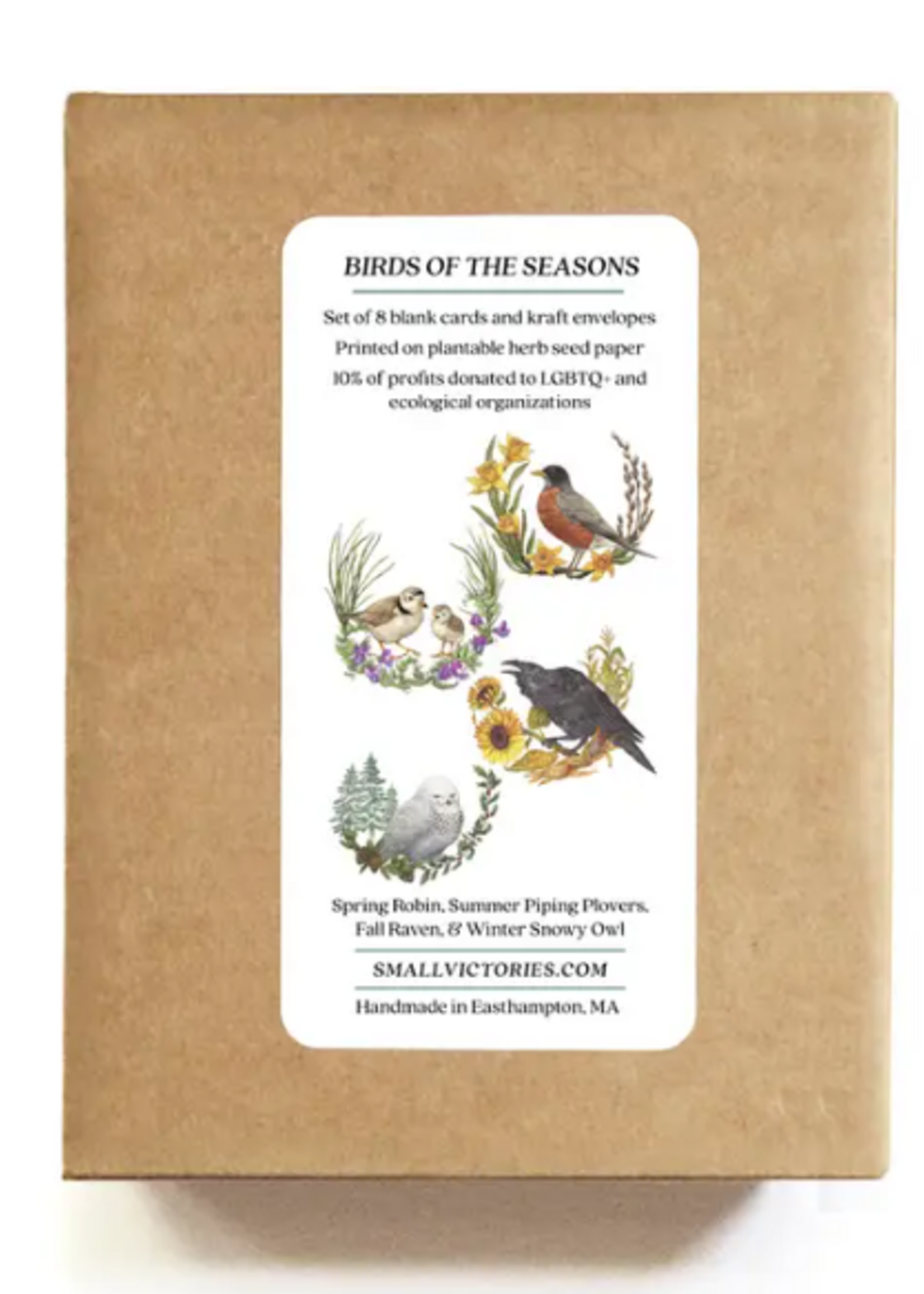 The Bower Studio The Bower Studio birds of the seasons  Greeting Cards box set