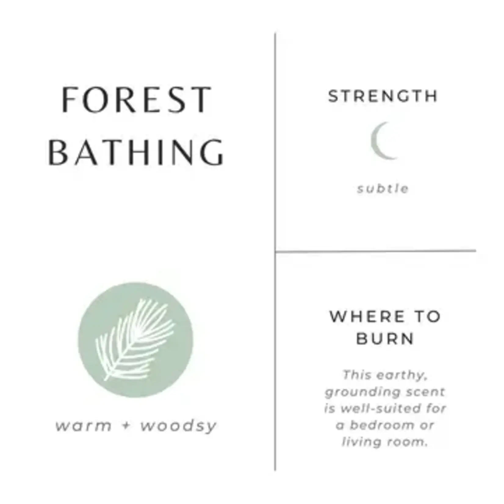 slow north Slow North Mini Candles 2 oz Forest Bathing
