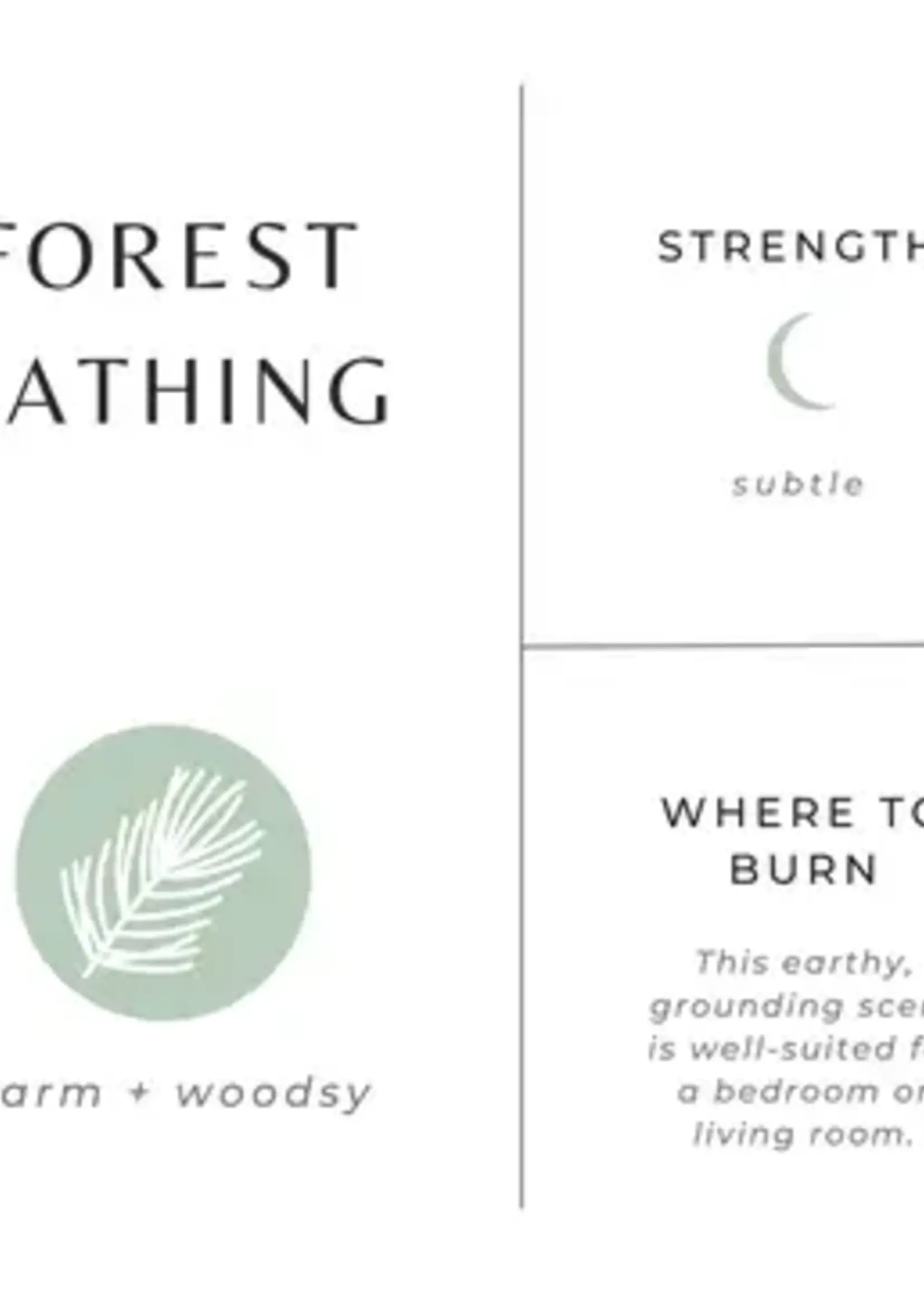 slow north Slow North Mini Candles 2 oz Forest Bathing