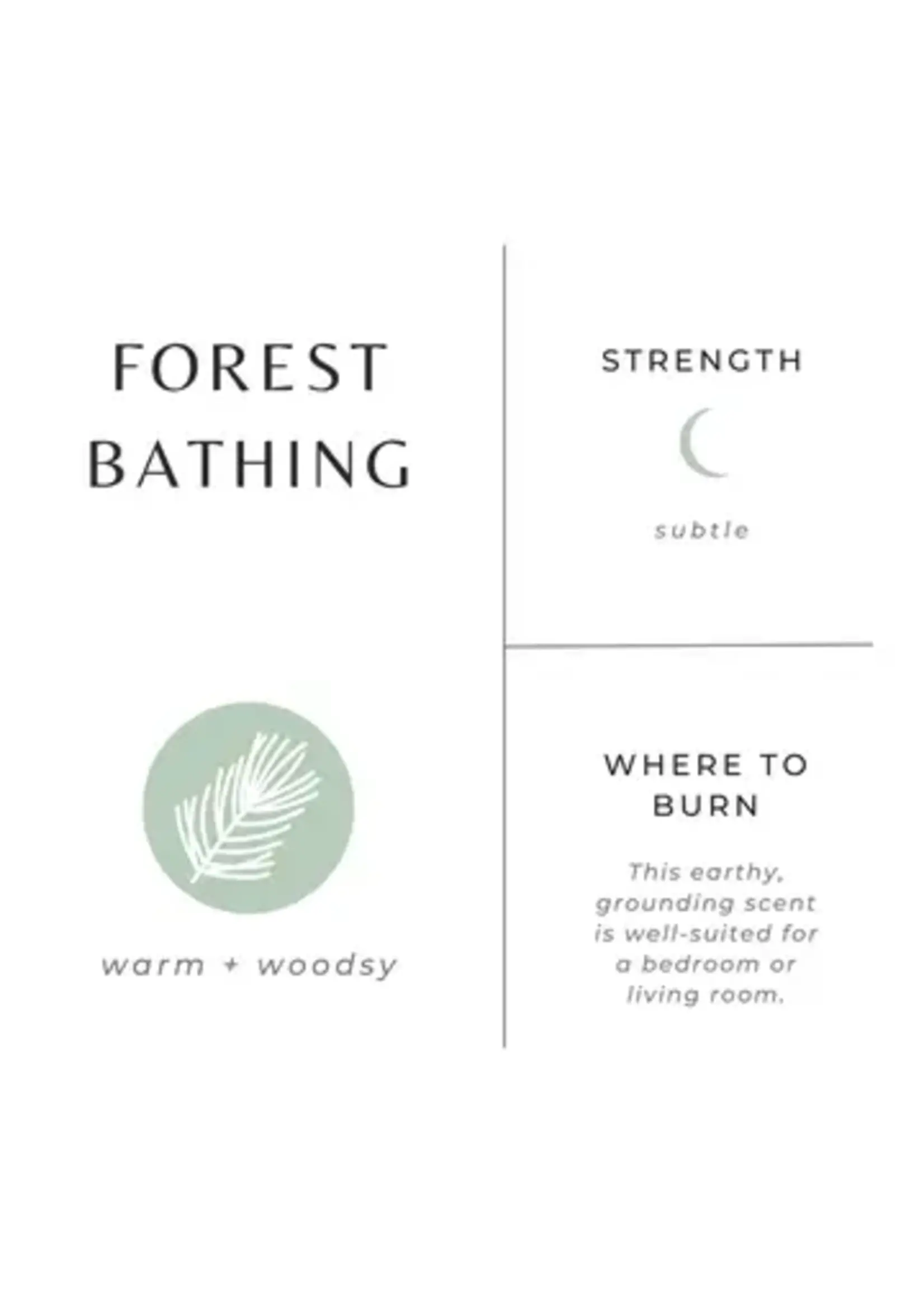 slow north Slow North Mini Candles 2 oz Forest Bathing