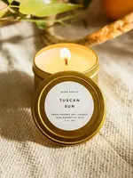 slow north Slow North Travel Tin Candles | Tuscan Sun (6 Oz)