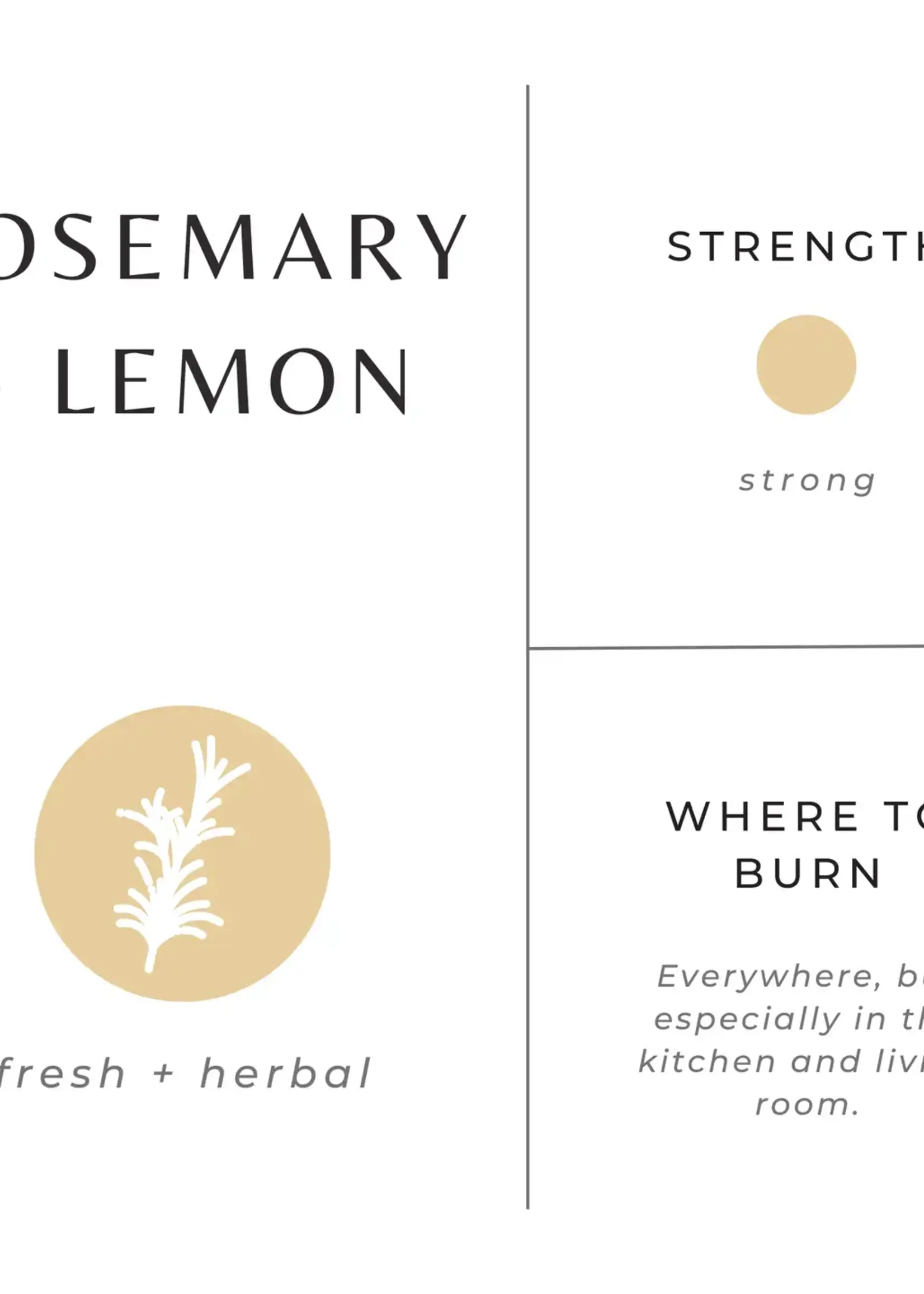 slow north Slow North Travel Tin Candles | Rosemary + Lemon (6 oz.)