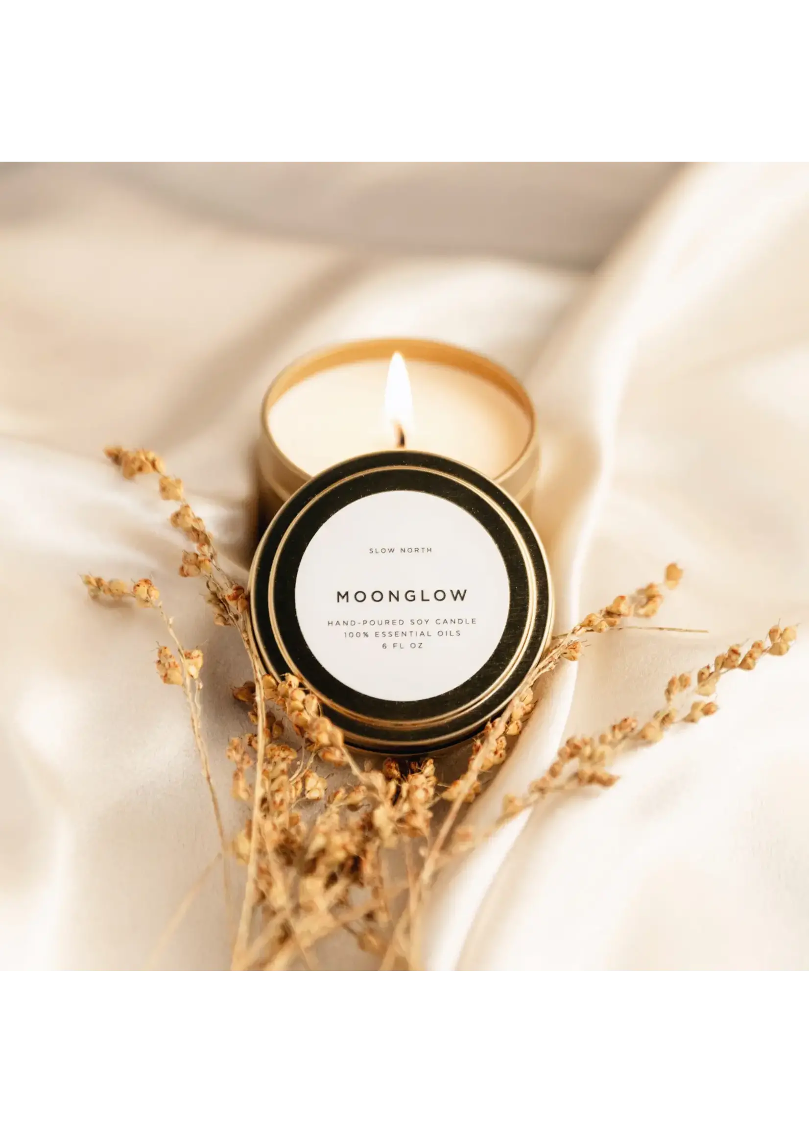 slow north Slow North Travel Tin Candles Moonglow 6 oz