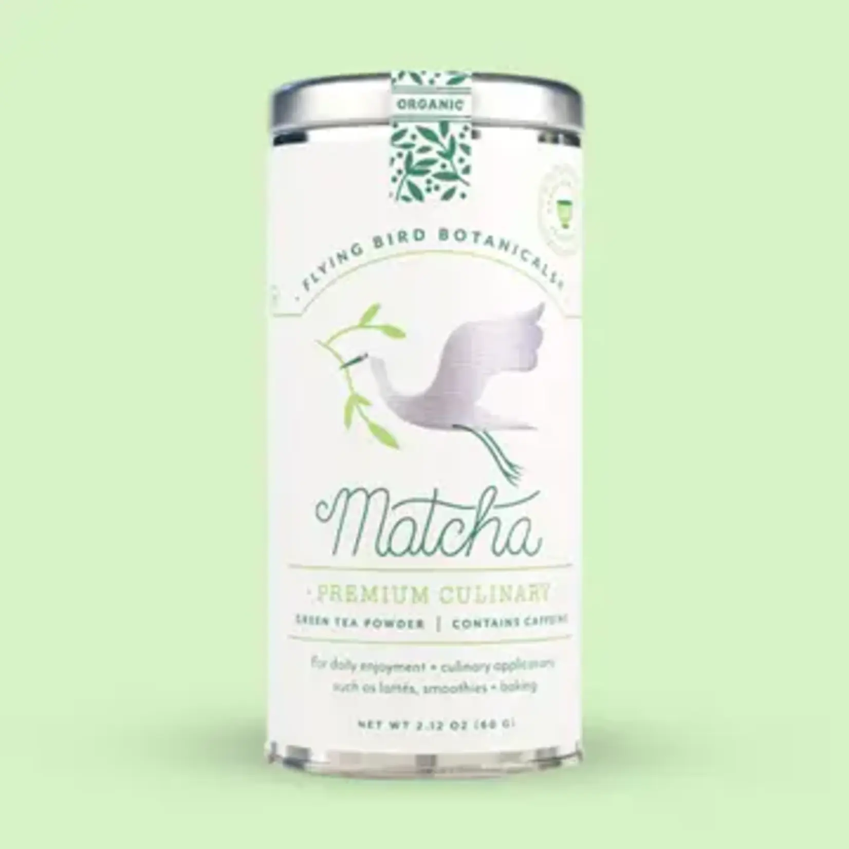 flying bird botanicals Flying Bird Premium Culinary Matcha Large Tin