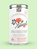 Treehouse Originals Flying bird Botanical vanilla rose Ceylon