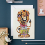 The DM Collection The DM Collection  Lion Card