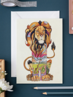 The DM Collection The DM Collection  Lion Card