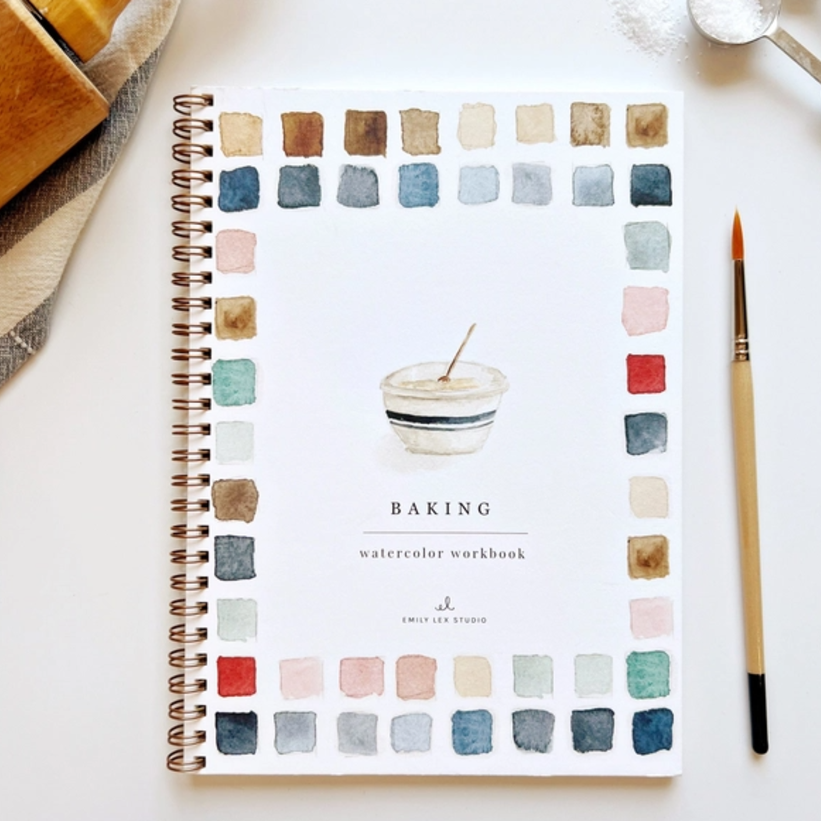 Emily lex studio Emily Lex Studio Baking Watercolor Workbook