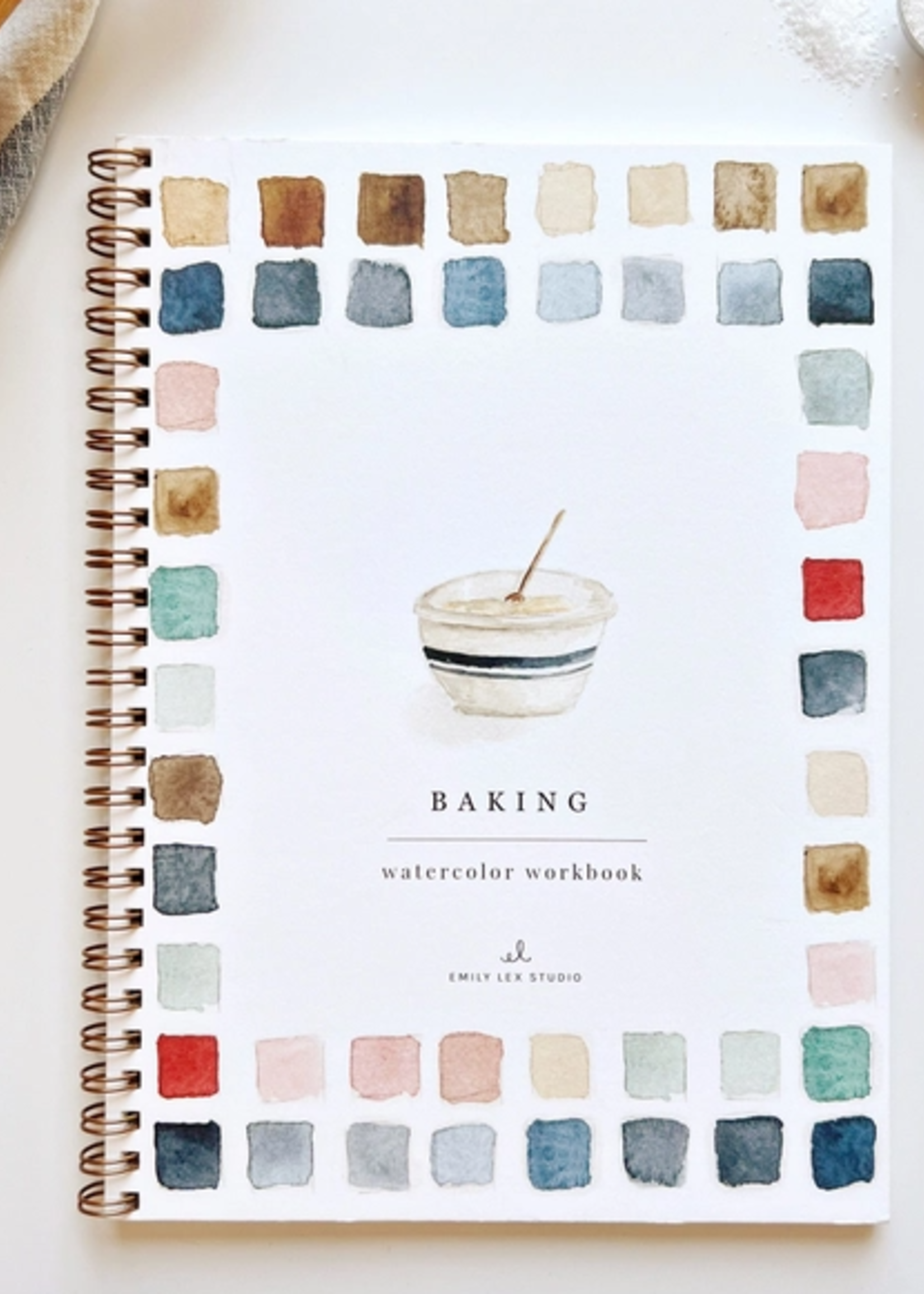 Emily lex studio Emily Lex Studio Baking Watercolor Workbook