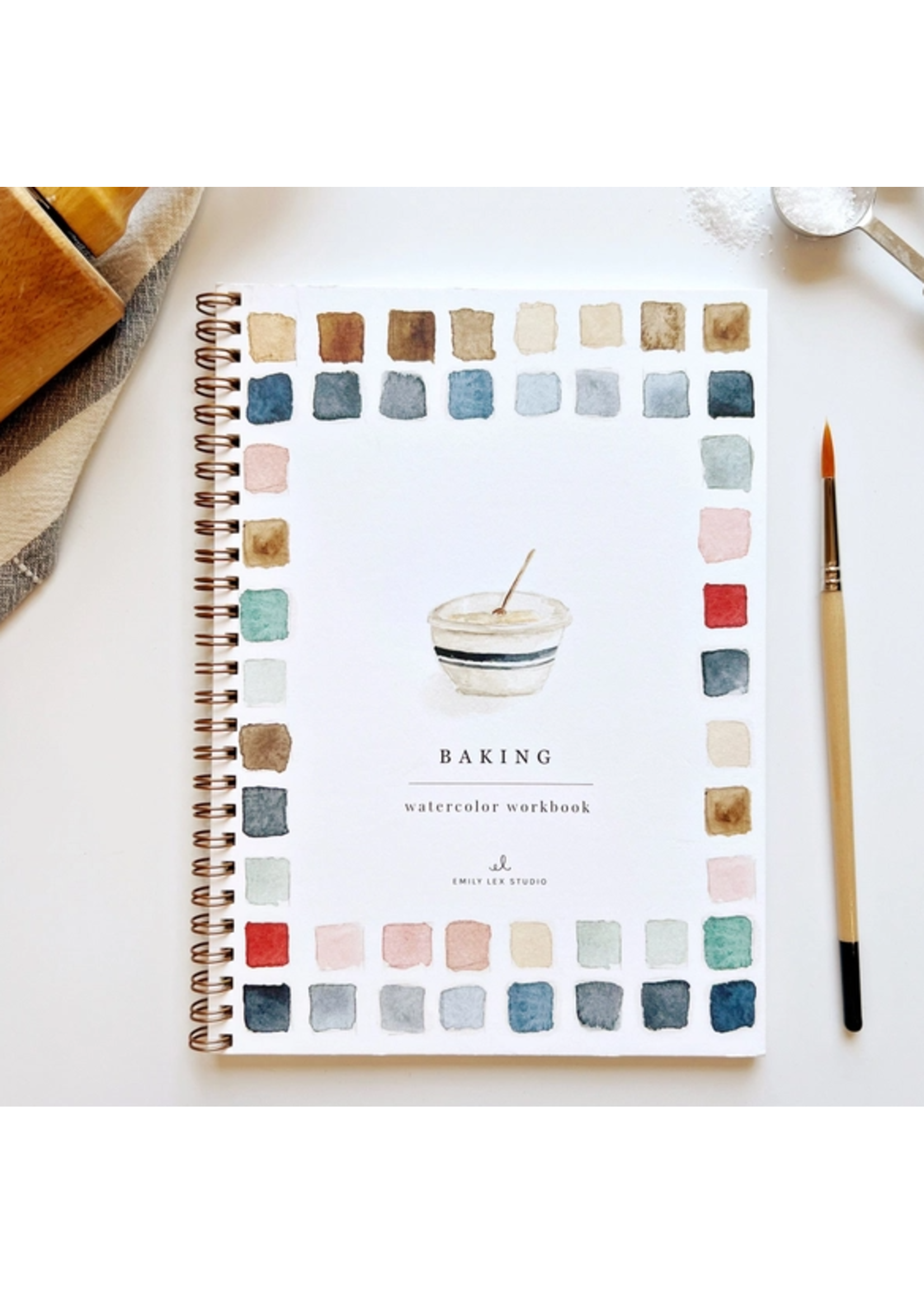 Emily lex studio Emily Lex Studio Baking Watercolor Workbook
