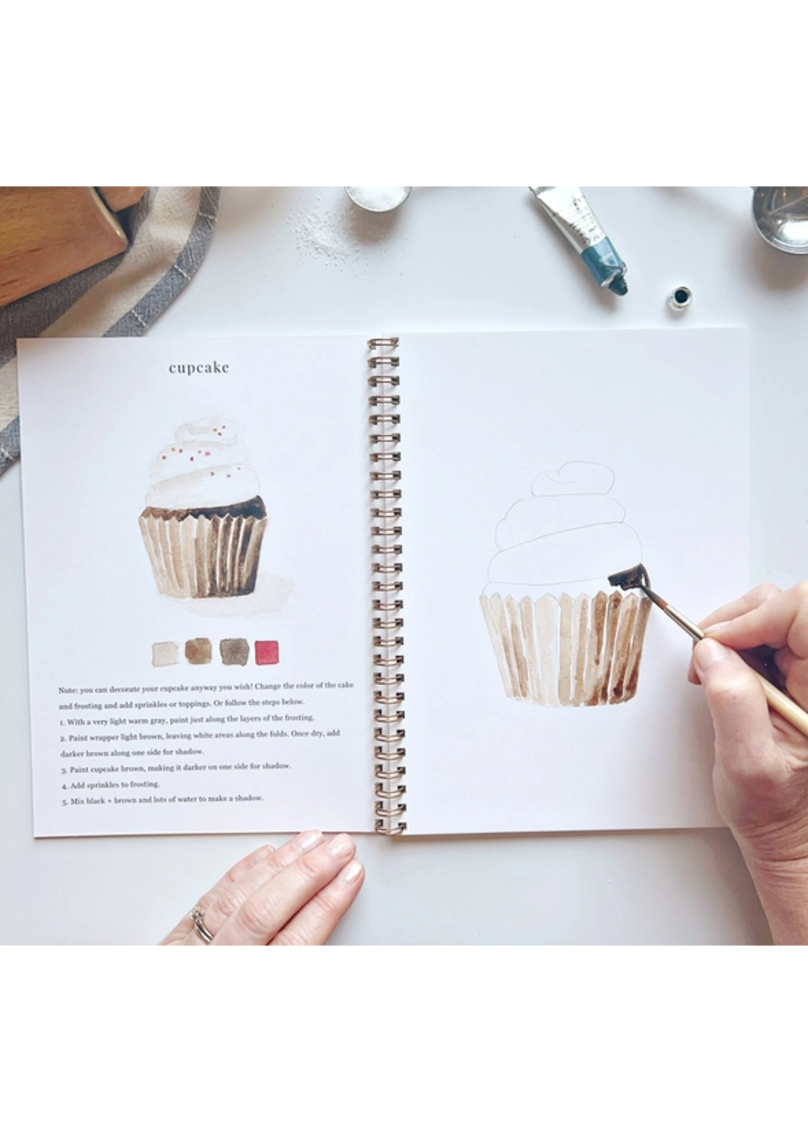 Emily lex studio Emily Lex Studio Baking Watercolor Workbook