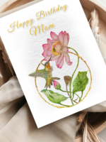 My Muses Card Shop My Muses Card Shop  Happy Birthday Mom  Reaching for Light Greeting Cards