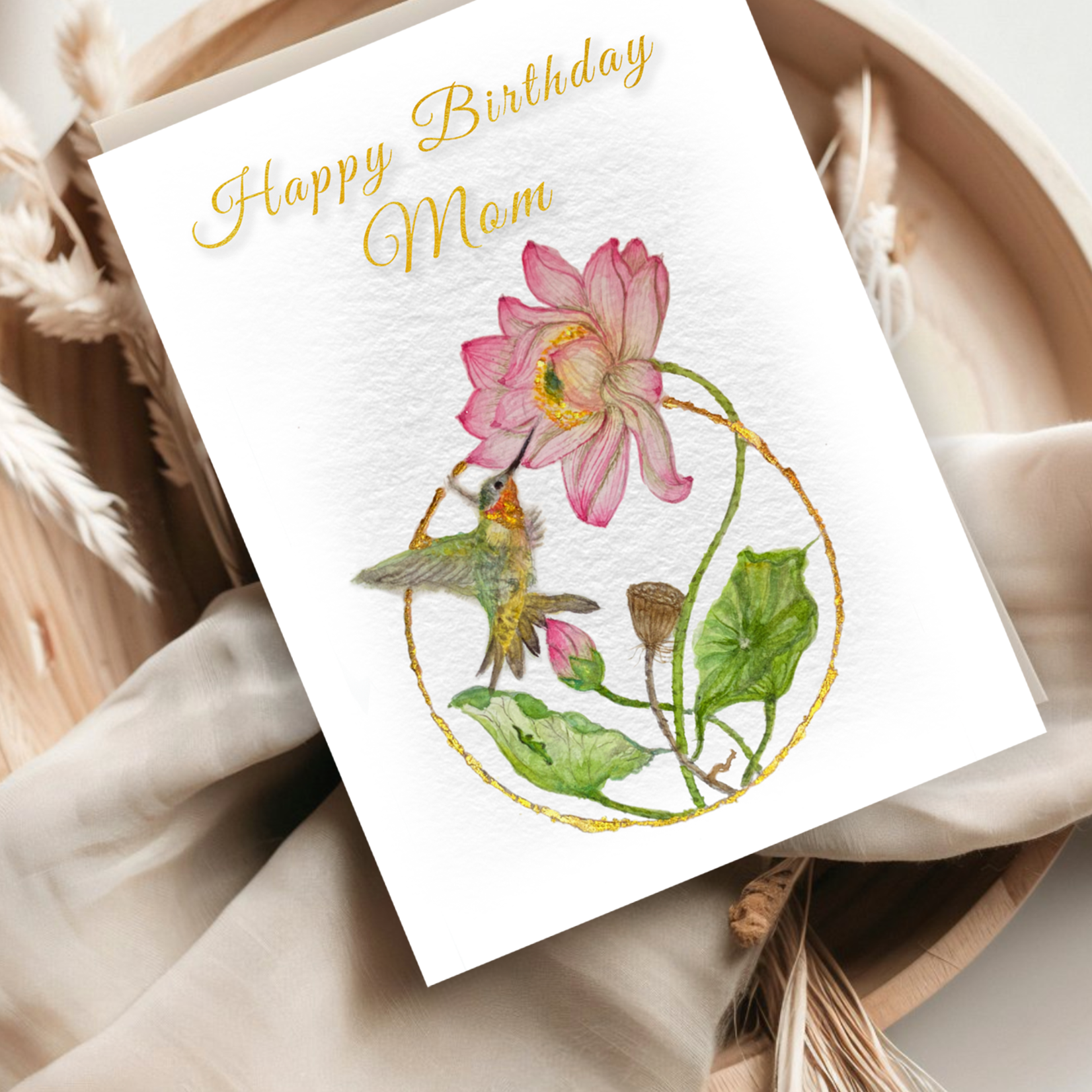 My Muses Card Shop My Muses Card Shop  Happy Birthday Mom  Reaching for Light Greeting Cards