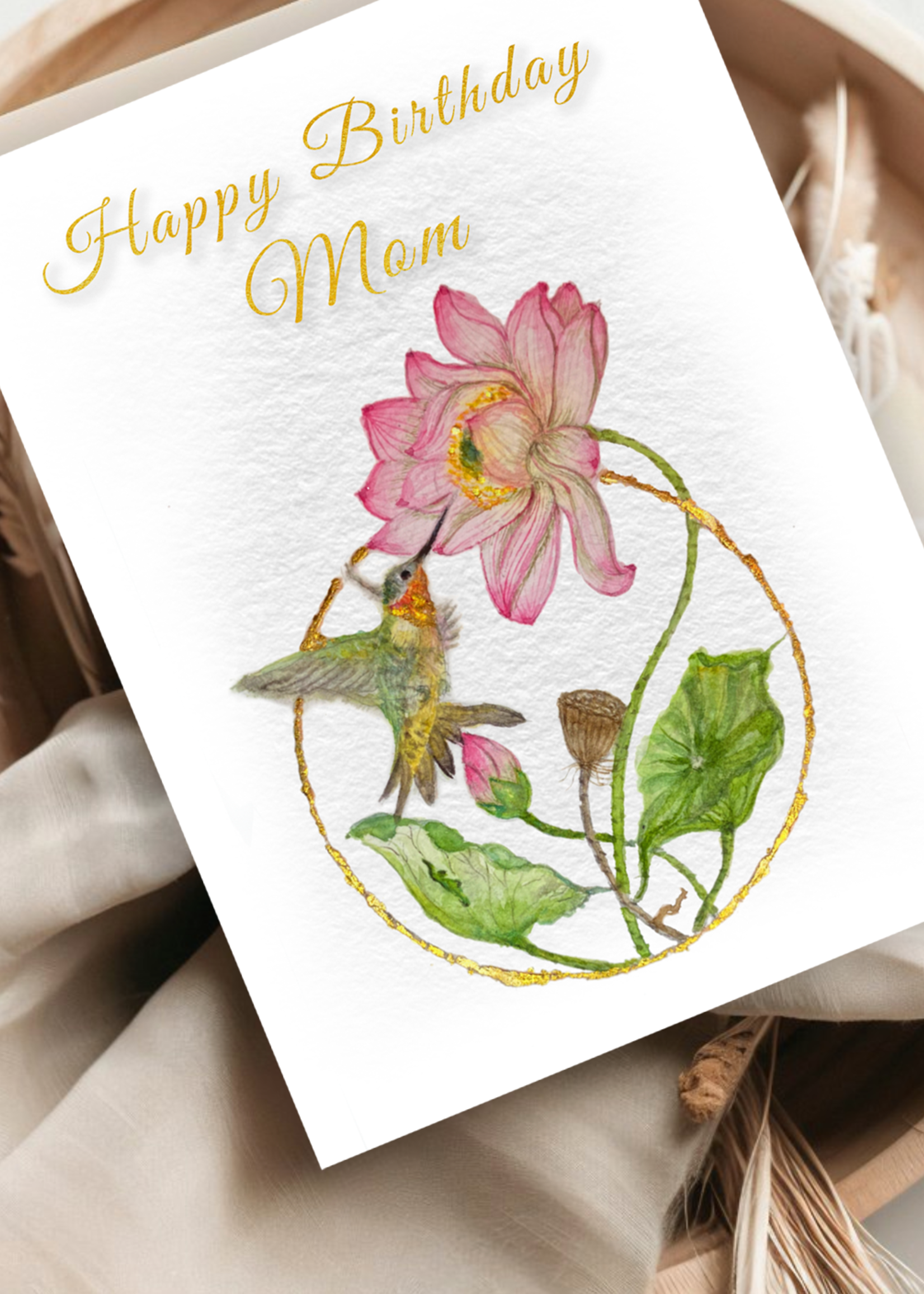 My Muses Card Shop My Muses Card Shop  Happy Birthday Mom  Reaching for Light Greeting Cards