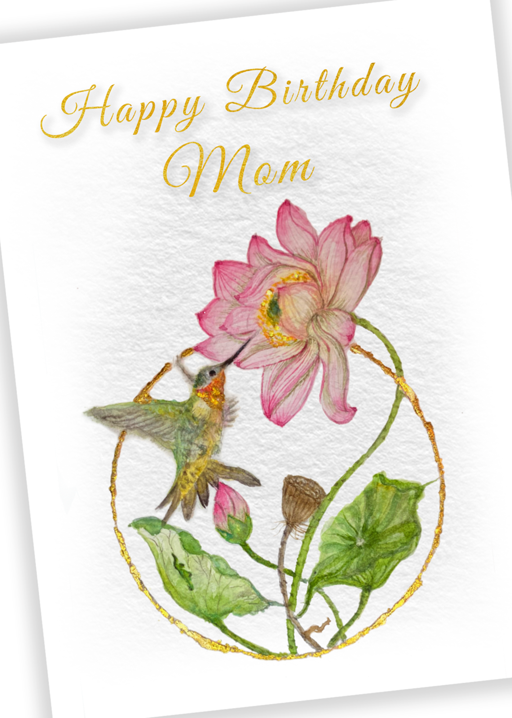 My Muses Card Shop My Muses Card Shop  Happy Birthday Mom  Reaching for Light Greeting Cards