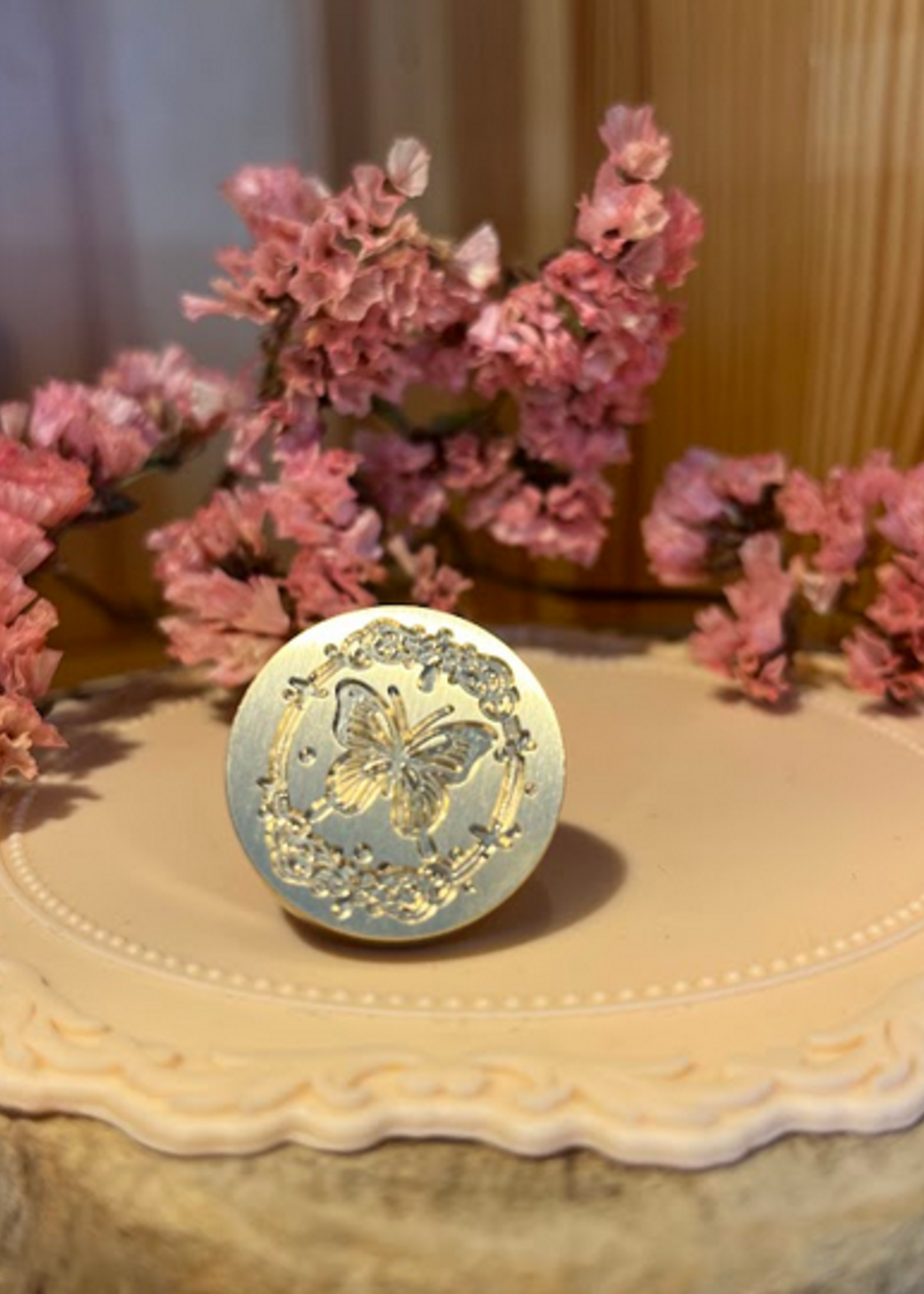 My Muses Card Shop My Muses Card Shop  Wax seal Dw 09  butterfly