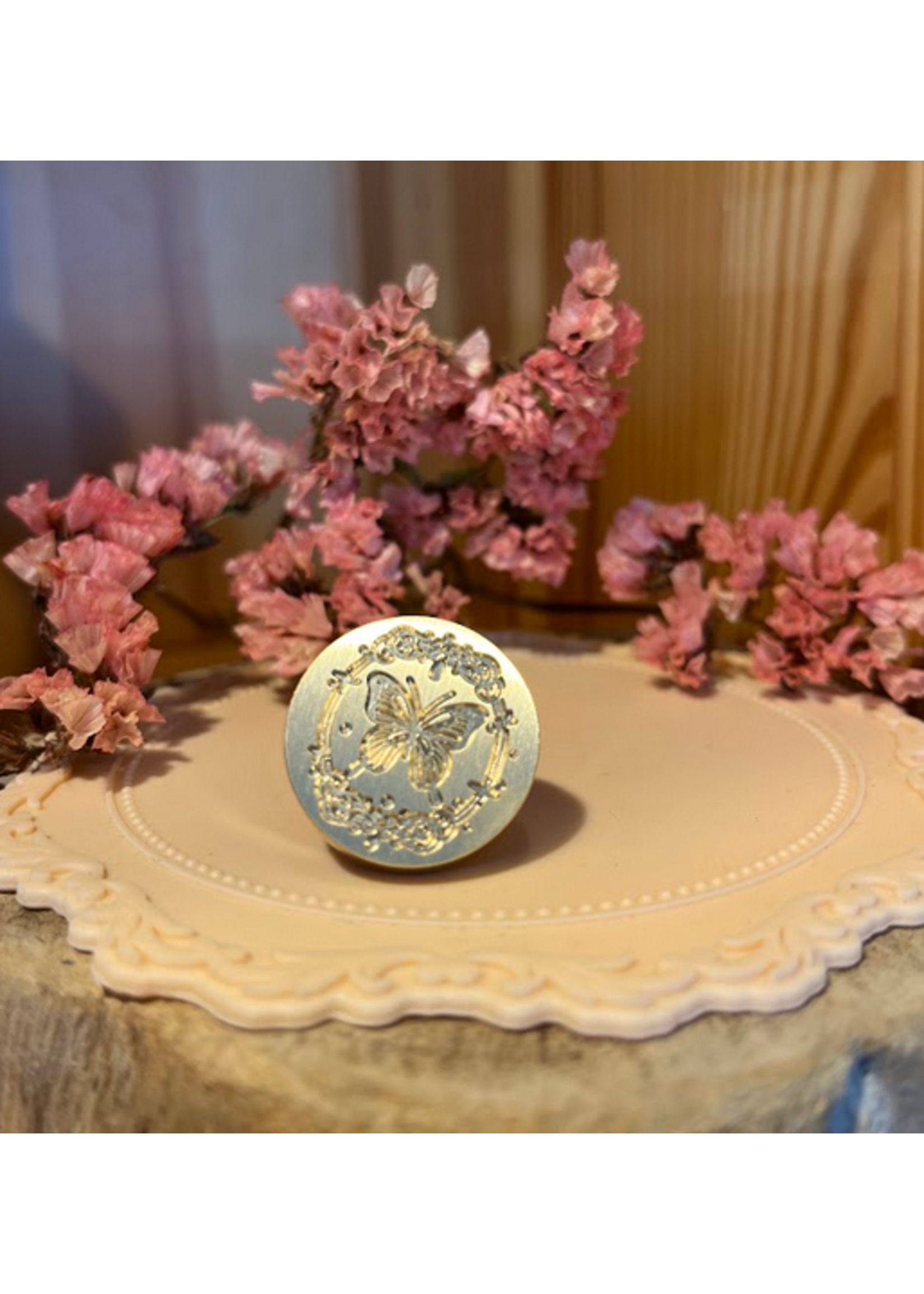 My Muses Card Shop My Muses Card Shop  Wax seal Dw 09  butterfly