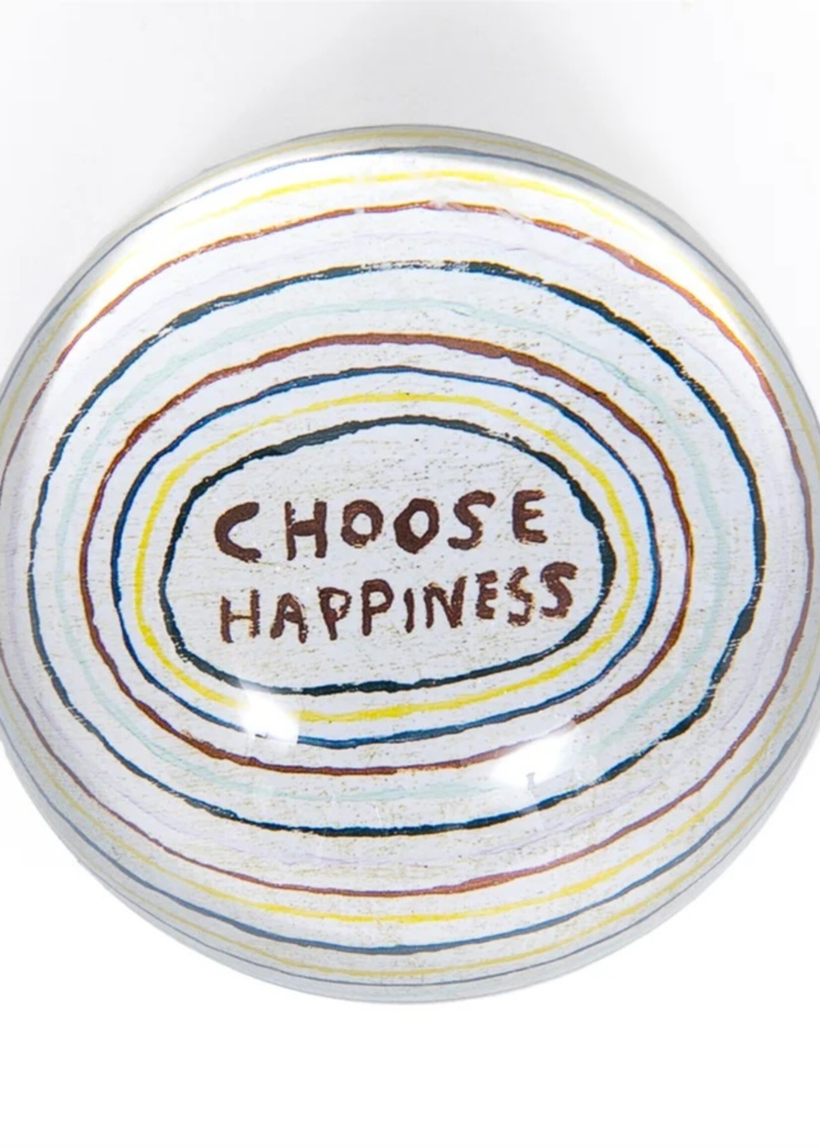 Sugarboo & Co. Sugarboo PW140 Choose Happiness Paperweight  4"x4"