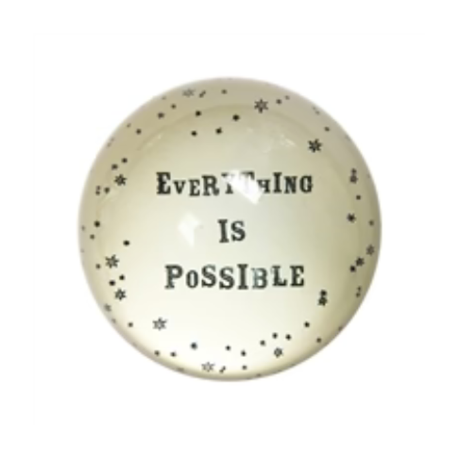 Sugarboo & Co. Sugarboo PW135 Everything Is Possible  Paperweight  4"x4"