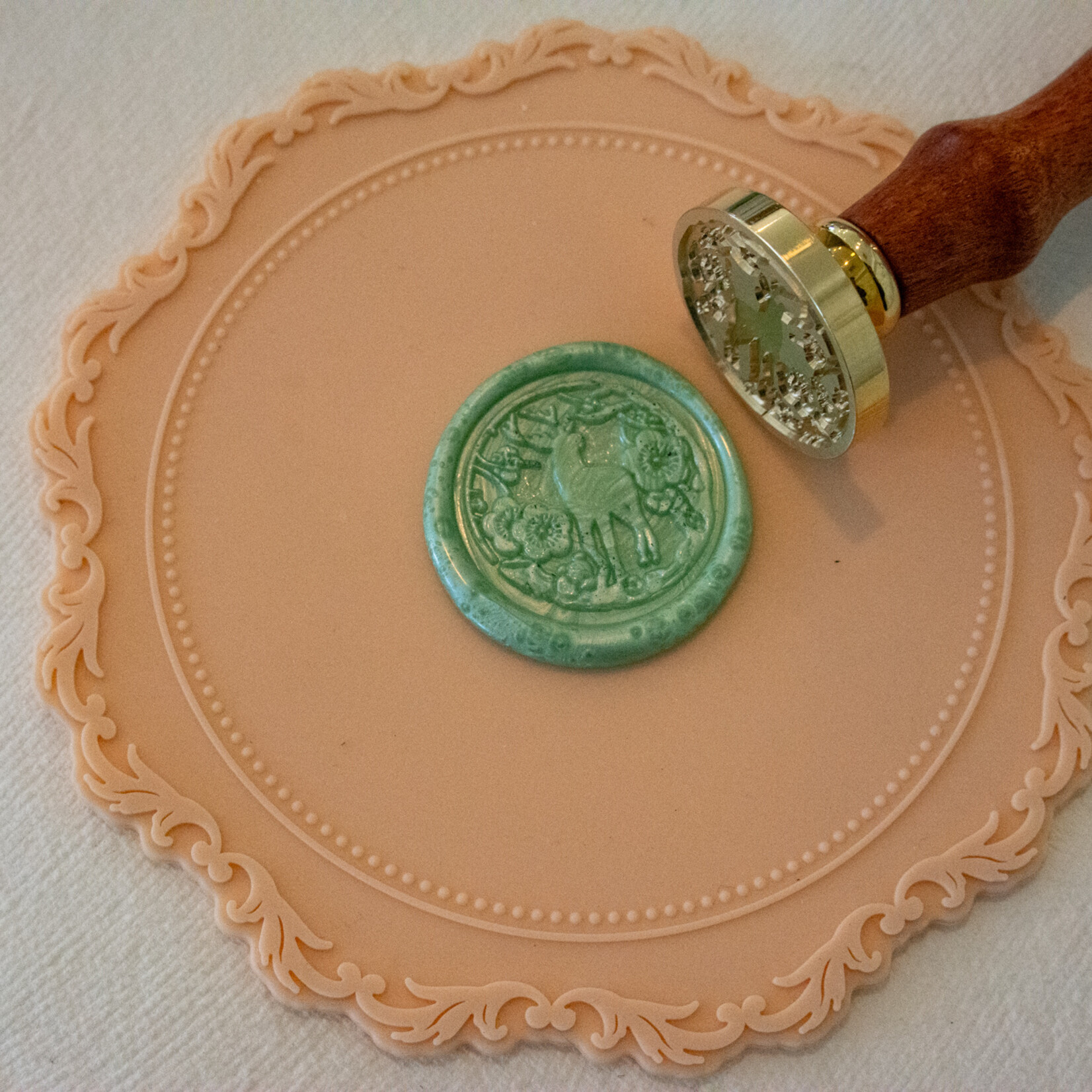 My Muses Card Shop My Muses Card Shop  Wax seal Th 21  deer