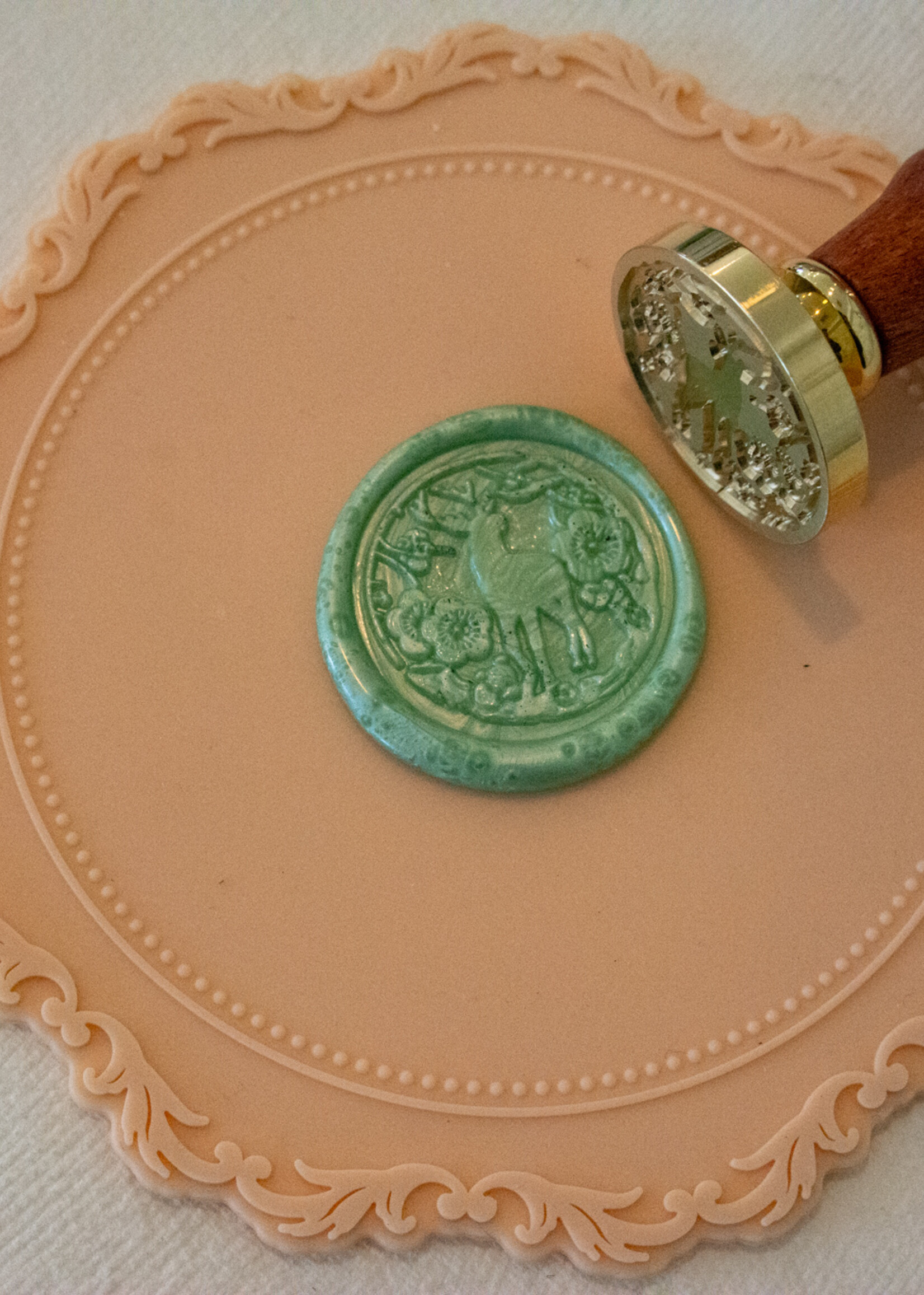 My Muses Card Shop My Muses Card Shop  Wax seal Th 21  deer