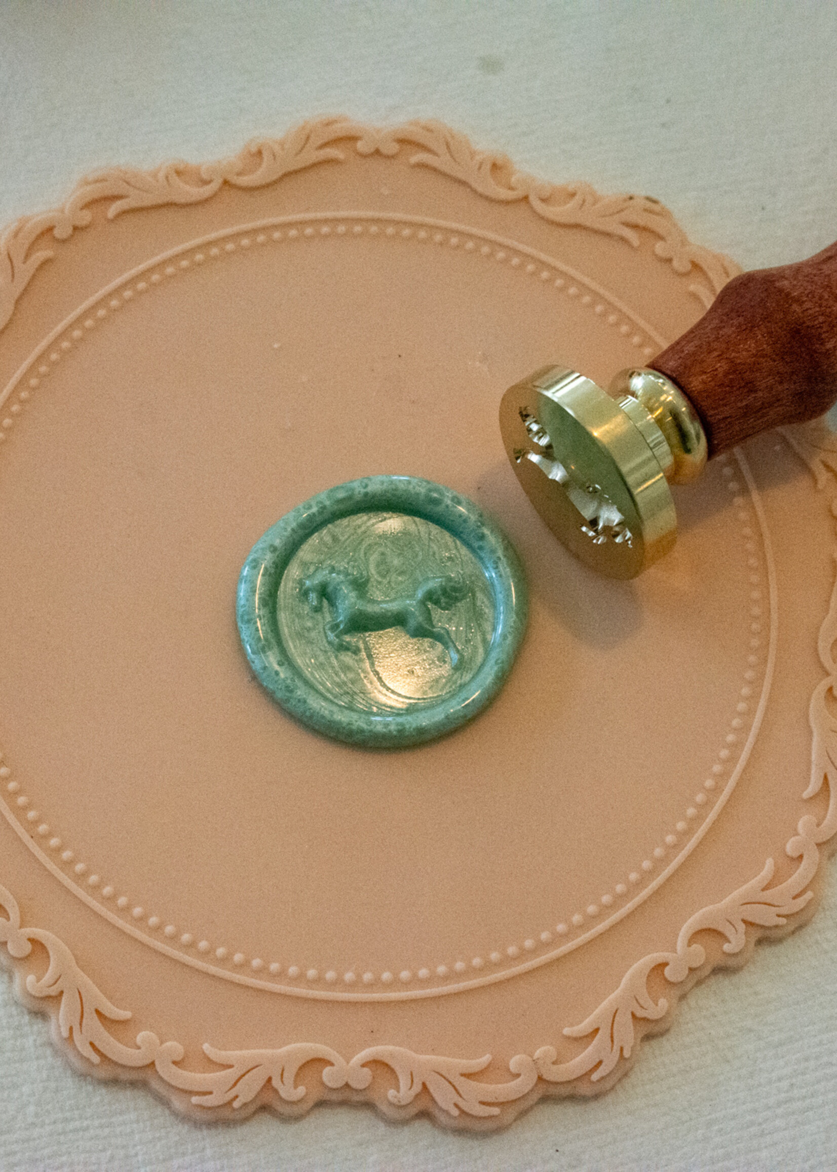 My Muses Card Shop My Muses Card Shop  Wax seal Horse