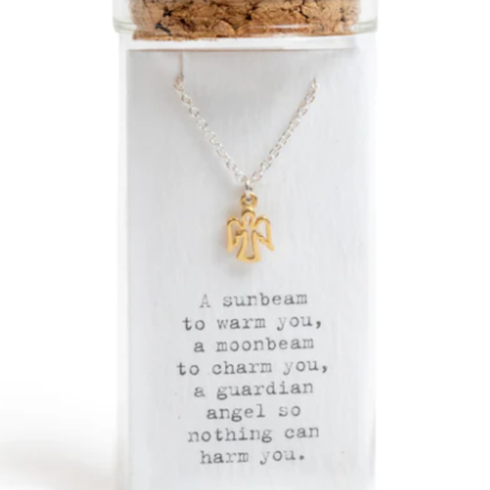 Sugarboo & Co. Sugarboo JW165 Message in a Bottle Necklace Sunbeam Angel