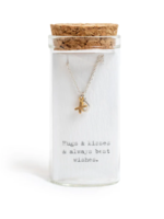 Sugarboo & Co. Sugarboo JW165 Message in a Bottle Necklace Hugs and Kisses