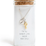 Sugarboo & Co. Sugarboo JW165 Message in a Bottle Necklace To my Heart you Hold the Key