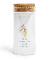 Sugarboo & Co. Sugarboo JW165 Message in a Bottle Necklace To my Heart you Hold the Key