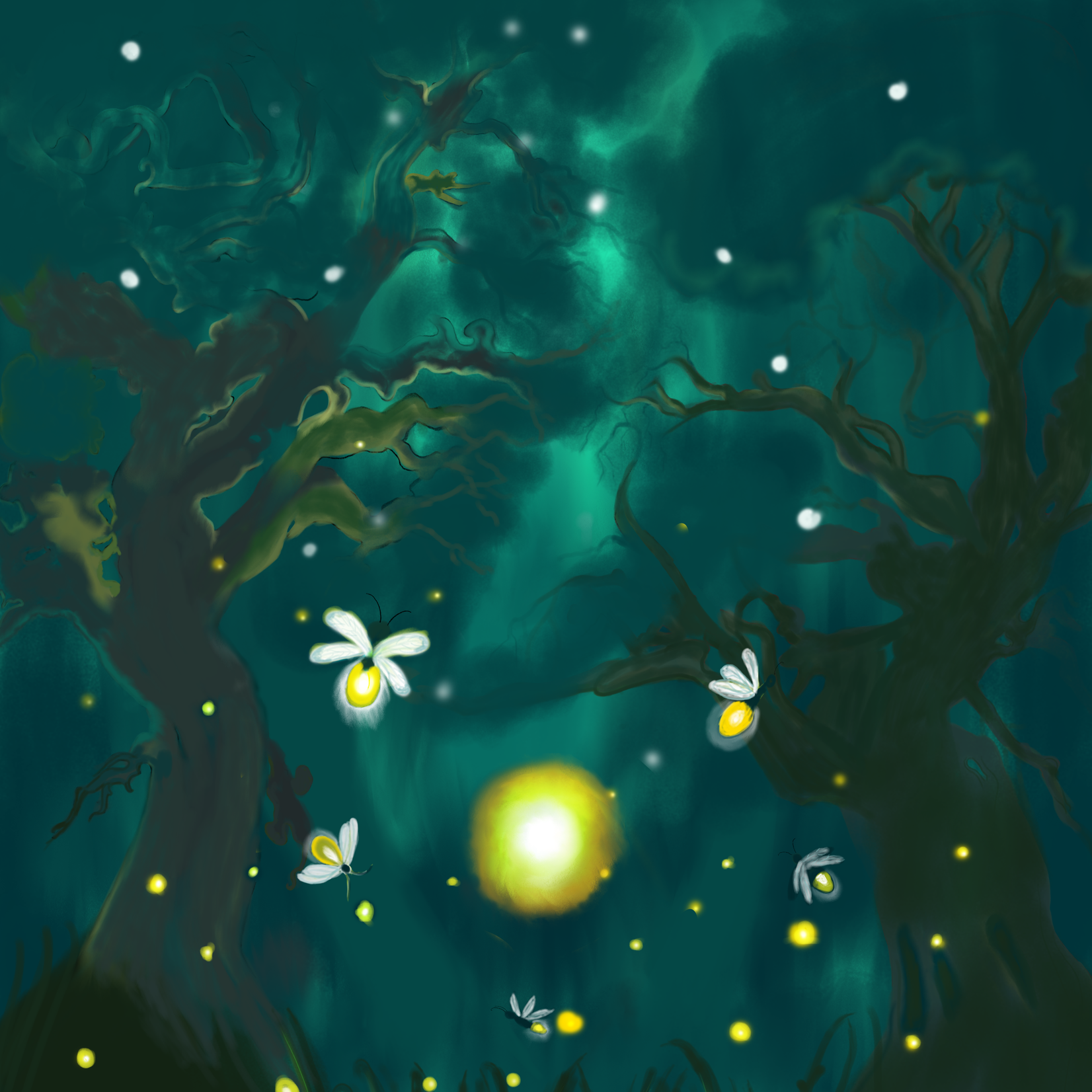 My Muses Card Shop My Muses Card Shop Enchanted Forest Greeting Card