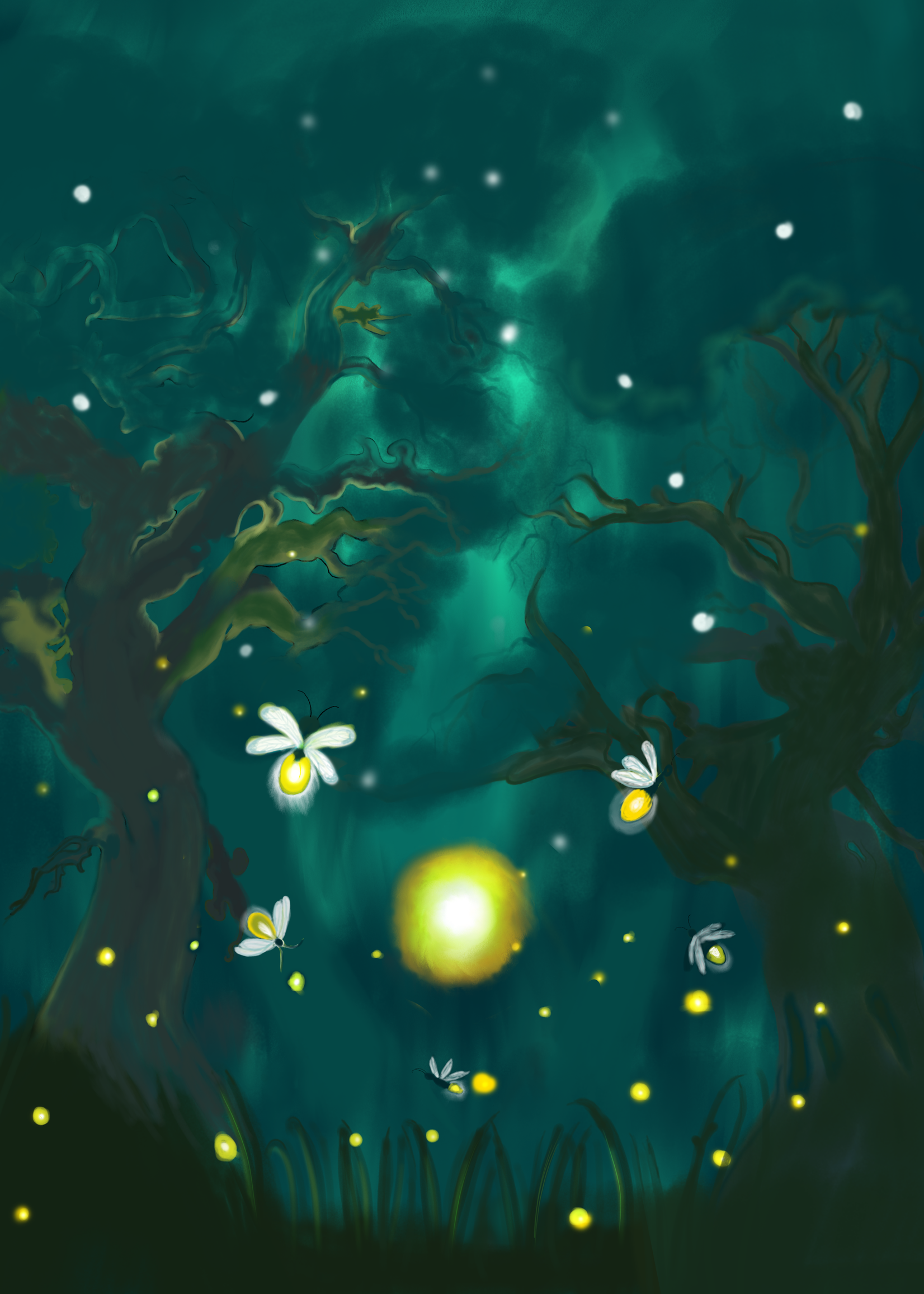 My Muses Card Shop My Muses Card Shop Enchanted Forest Greeting Card